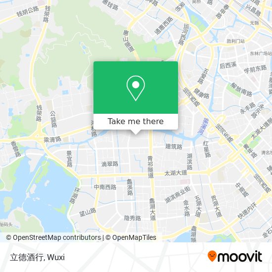 立德酒行 map