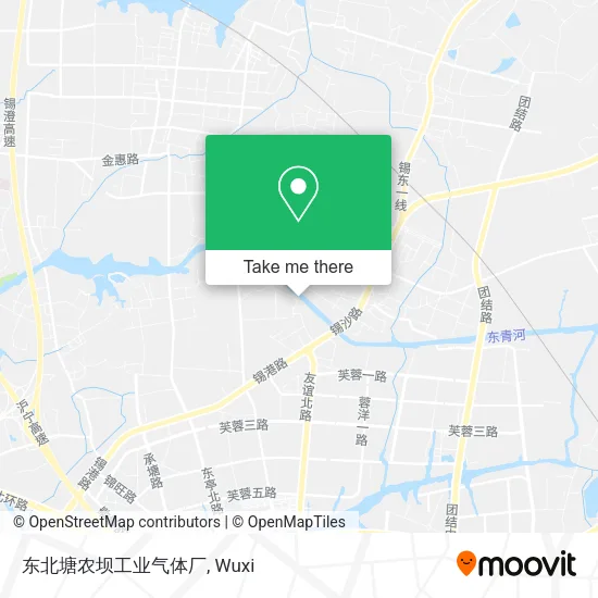 东北塘农坝工业气体厂 map