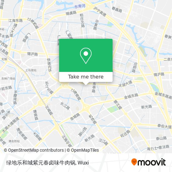 绿地乐和城紫元春卤味牛肉锅 map