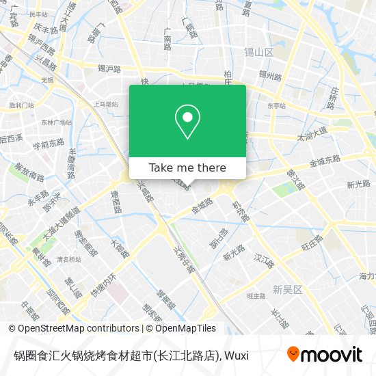 锅圈食汇火锅烧烤食材超市(长江北路店) map