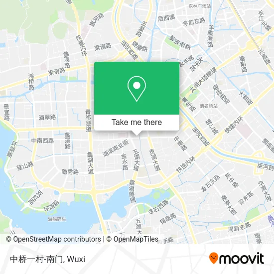 中桥一村-南门 map