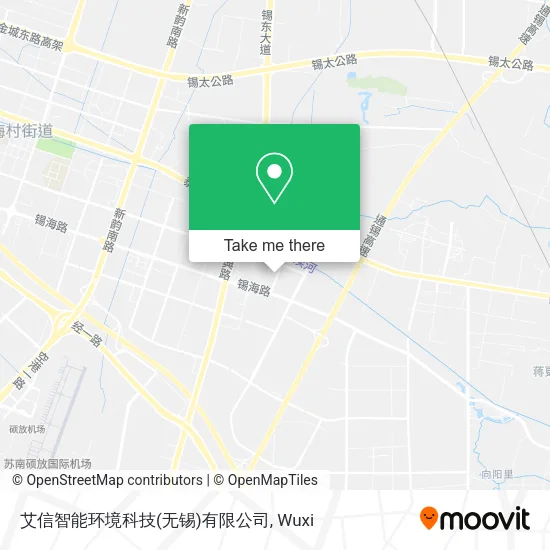 艾信智能环境科技(无锡)有限公司 map