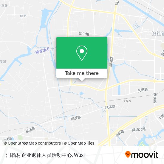 润杨村企业退休人员活动中心 map