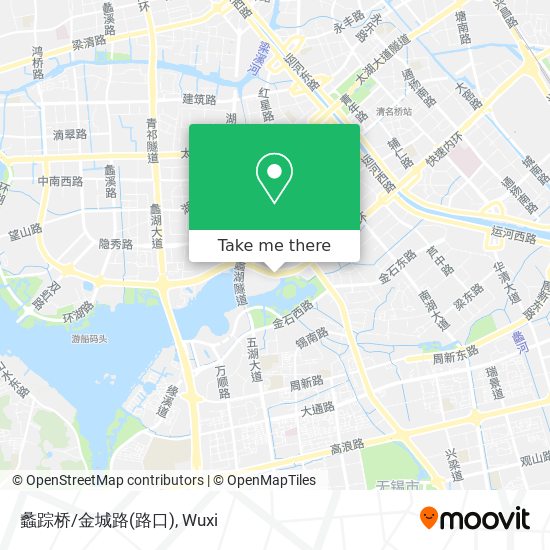 蠡踪桥/金城路(路口) map