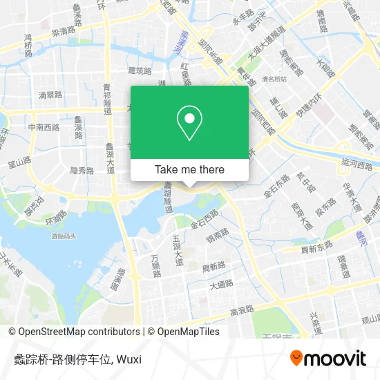 蠡踪桥-路侧停车位 map