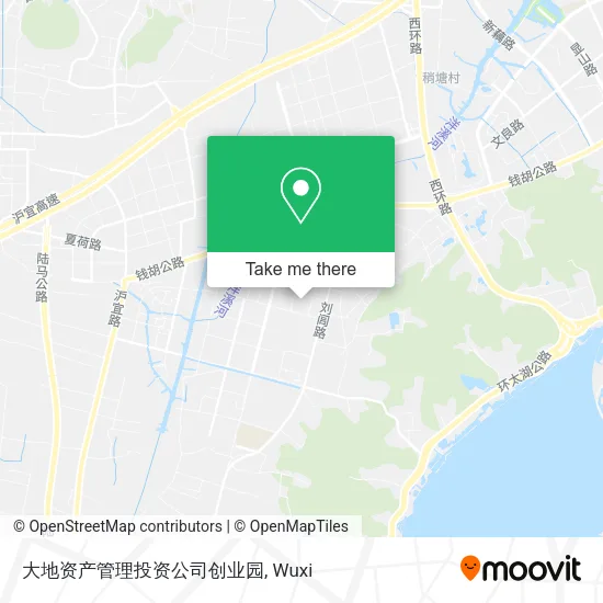 大地资产管理投资公司创业园 map