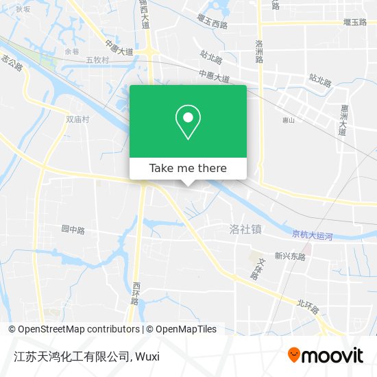 江苏天鸿化工有限公司 map