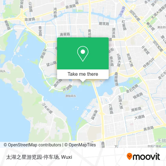 太湖之星游览园-停车场 map