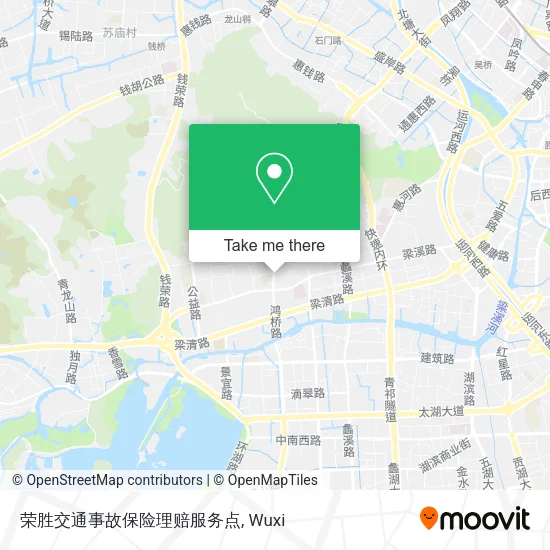 荣胜交通事故保险理赔服务点 map