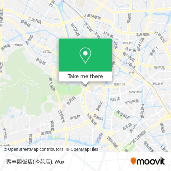 聚丰园饭店(吟苑店) map