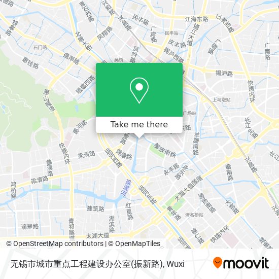 无锡市城市重点工程建设办公室(振新路) map