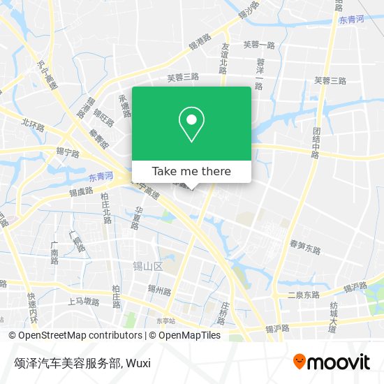颂泽汽车美容服务部 map
