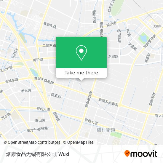 焙康食品无锡有限公司 map