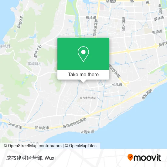 成杰建材经营部 map