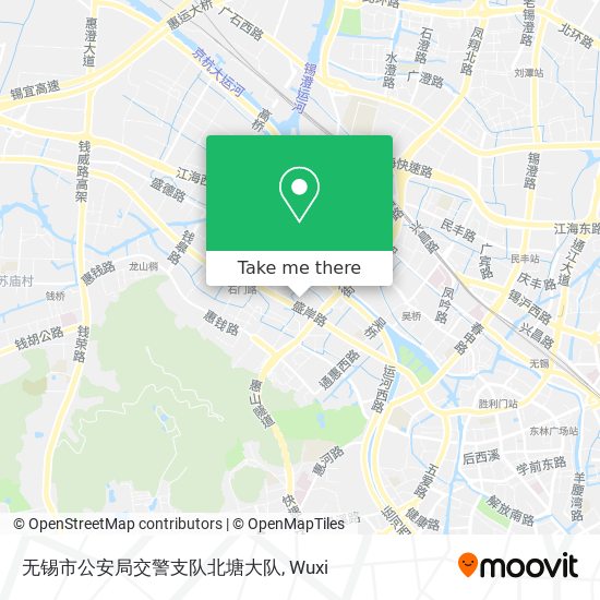 无锡市公安局交警支队北塘大队 map