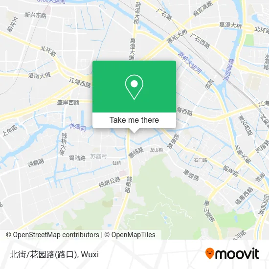 北街/花园路(路口) map