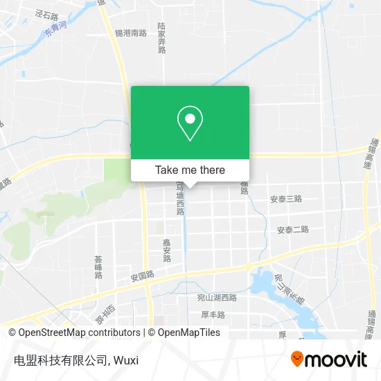 电盟科技有限公司 map