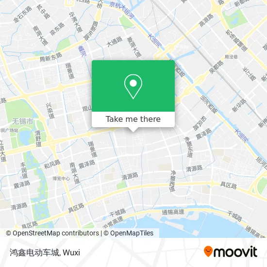 鸿鑫电动车城 map