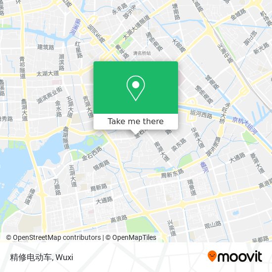 精修电动车 map