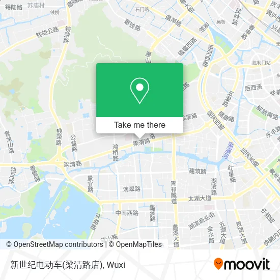 新世纪电动车(梁清路店) map
