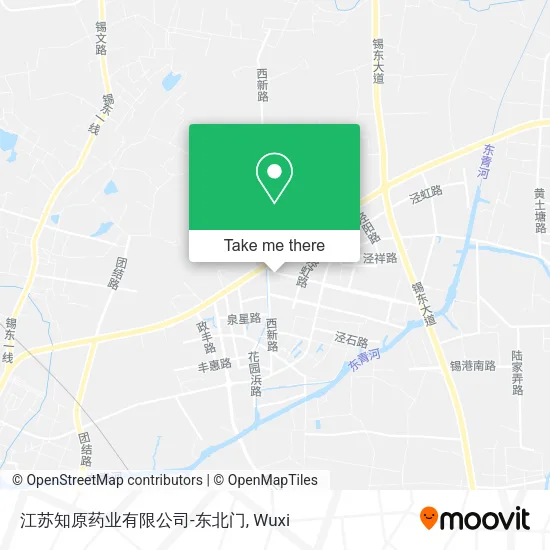 江苏知原药业有限公司-东北门 map