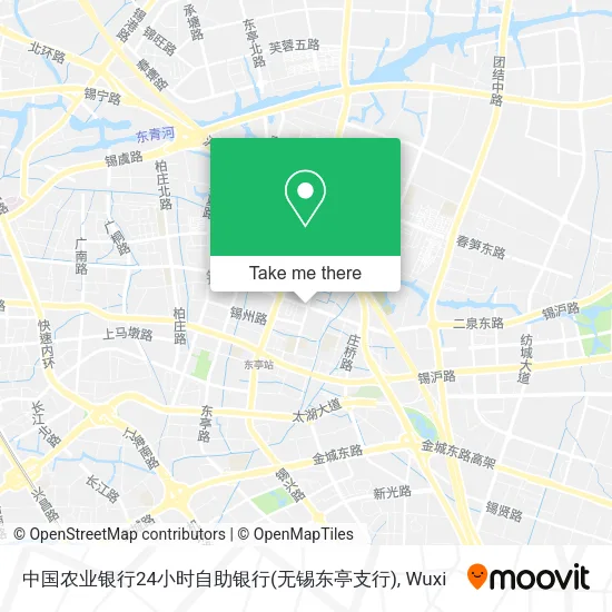 中国农业银行24小时自助银行(无锡东亭支行) map