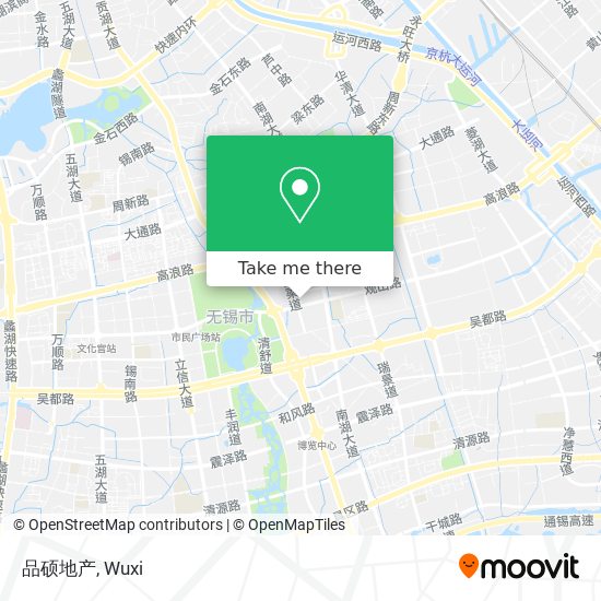品硕地产 map