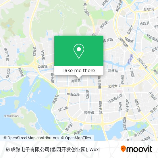 矽成微电子有限公司(蠡园开发创业园) map