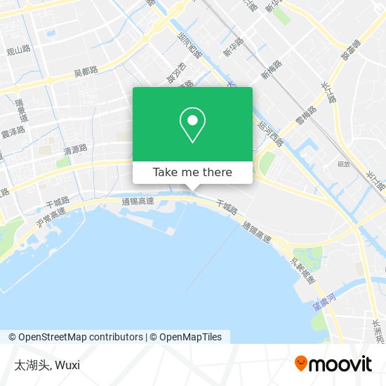 太湖头 map