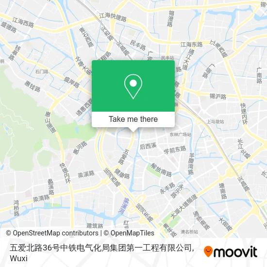 五爱北路36号中铁电气化局集团第一工程有限公司 map