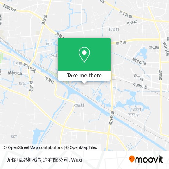 无锡瑞熠机械制造有限公司 map