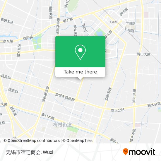 无锡市宿迁商会 map