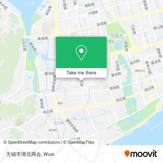 无锡市湖北商会 map