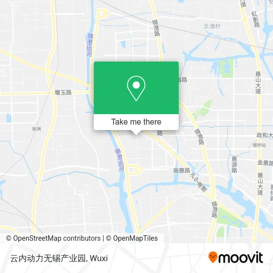 云内动力无锡产业园 map