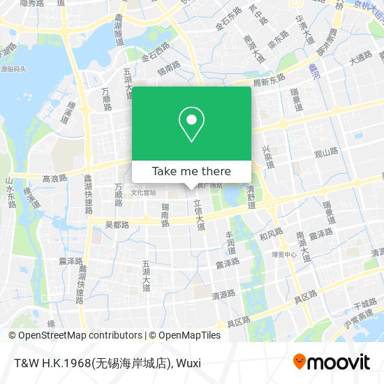 T&W H.K.1968(无锡海岸城店) map