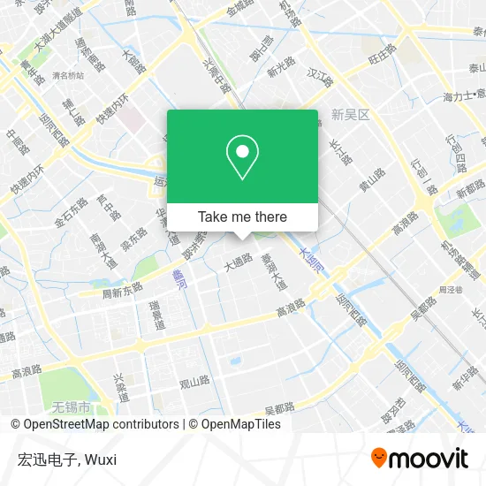 宏迅电子 map