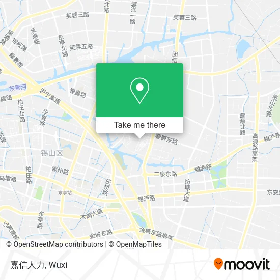 嘉信人力 map