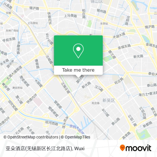 亚朵酒店(无锡新区长江北路店) map