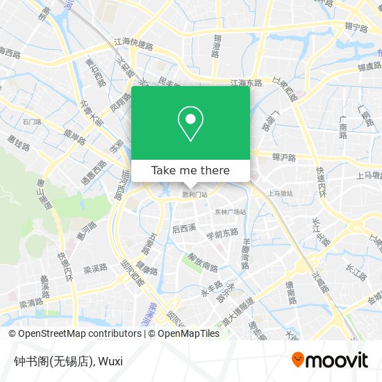 钟书阁(无锡店) map