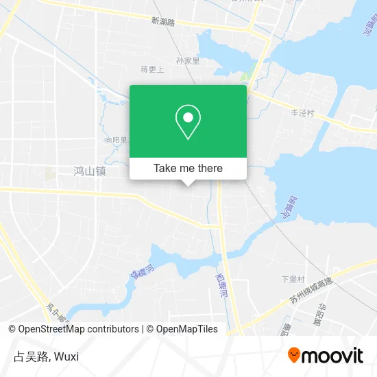 占吴路 map