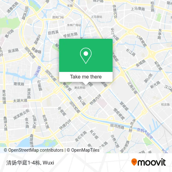 清扬华庭1-4栋 map