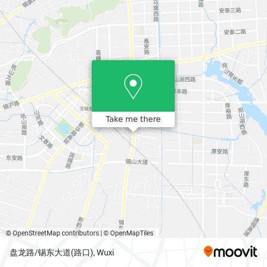 盘龙路/锡东大道(路口) map