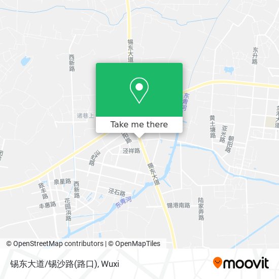锡东大道/锡沙路(路口) map
