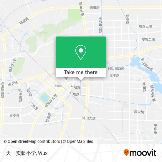 天一实验小学 map