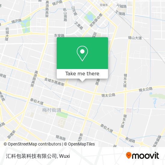 汇科包装科技有限公司 map