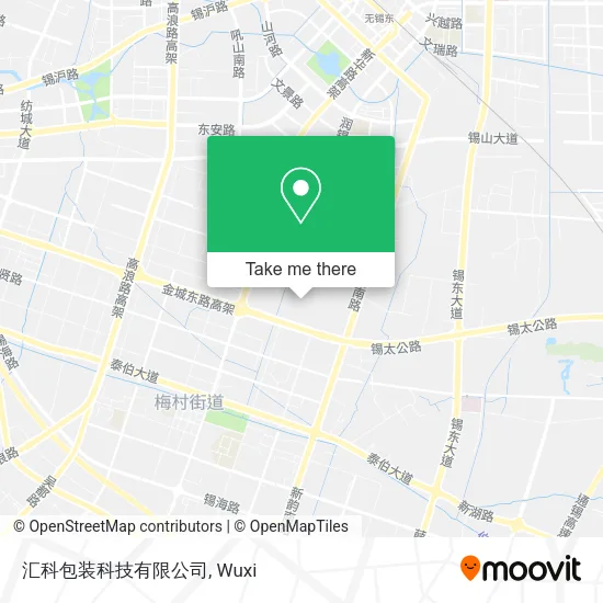汇科包装科技有限公司 map
