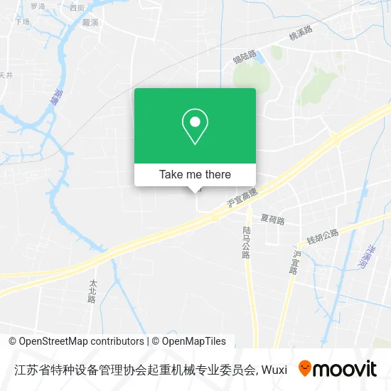 江苏省特种设备管理协会起重机械专业委员会 map