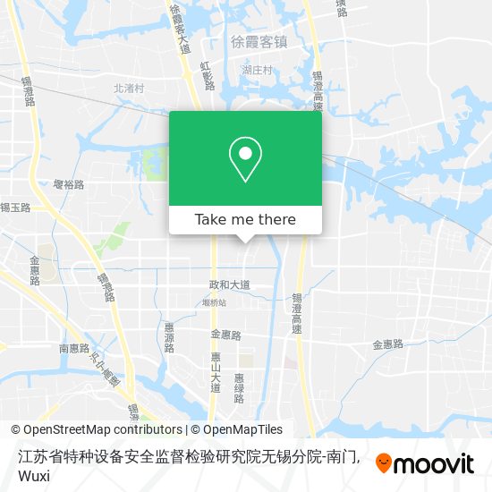 江苏省特种设备安全监督检验研究院无锡分院-南门 map