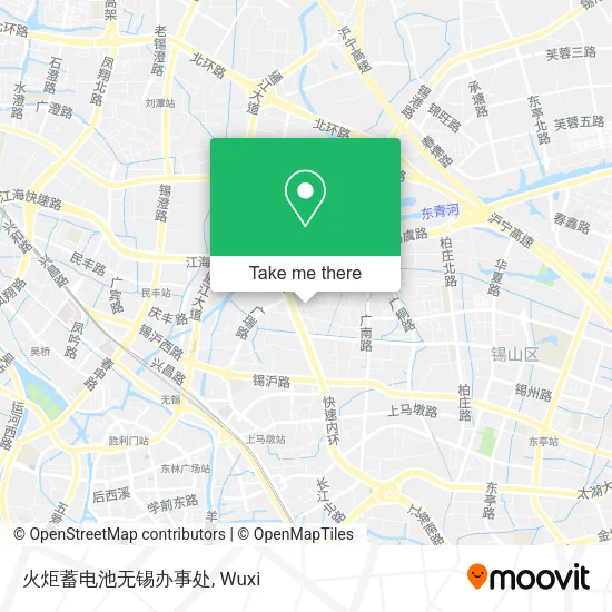 火炬蓄电池无锡办事处 map