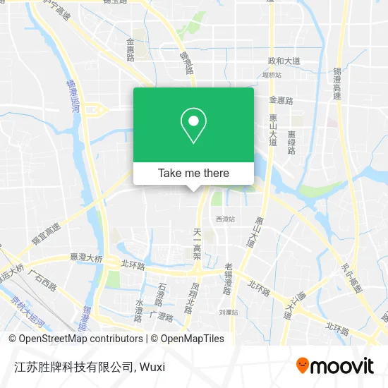 江苏胜牌科技有限公司 map